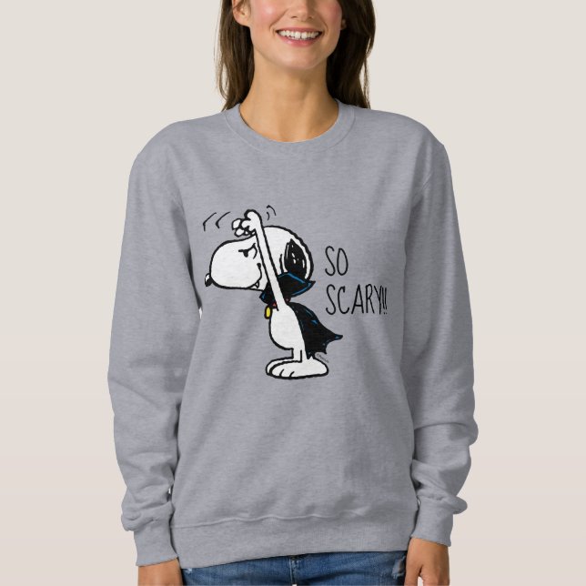 Erdnüsse | Beängstigend Vampire Snoopy Sweatshirt (Vorderseite)
