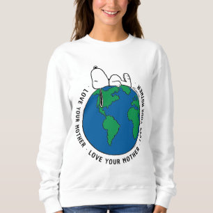 Erdnüsse   Behalt es sauber Behalte es grün Sweatshirt