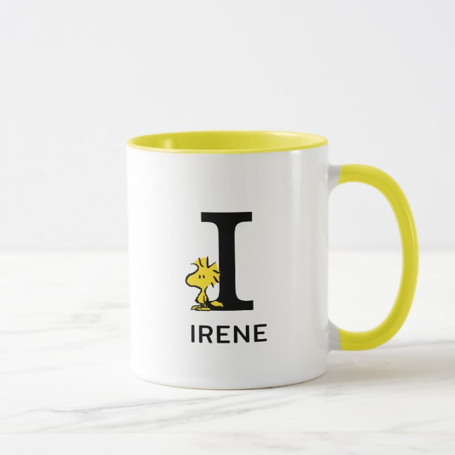 Erdnüsse | Bezeichnung und Monogramm des Holzbesta Tasse (Rechts)