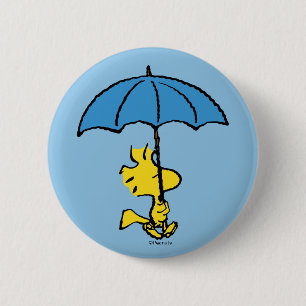 Erdnüsse Blauer Waldstock Button