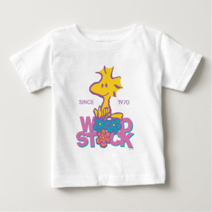 Erdnüsse   Blume aus Holz Baby T-shirt