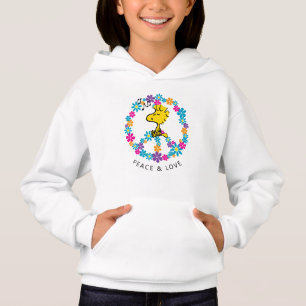 Erdnüsse Blume Holz Hoodie