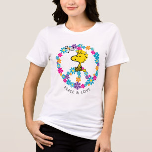 Erdnüsse   Blume Holz Tri-Blend Shirt