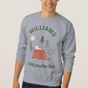Erdnüsse Camping Familienurlaub Sweatshirt