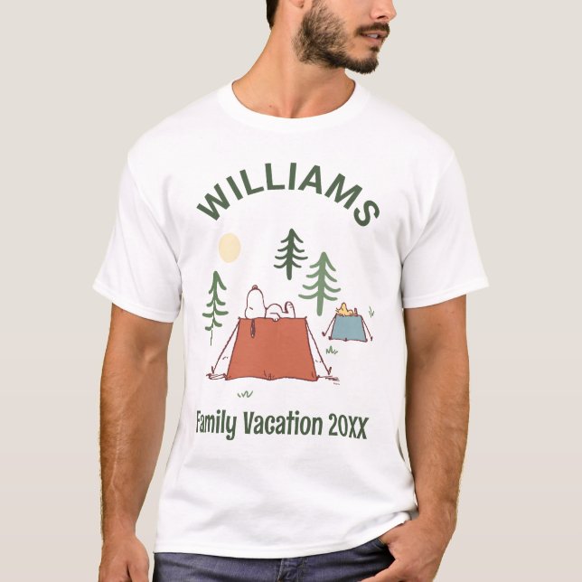 Erdnüsse | Camping Familienurlaub T-Shirt (Vorderseite)