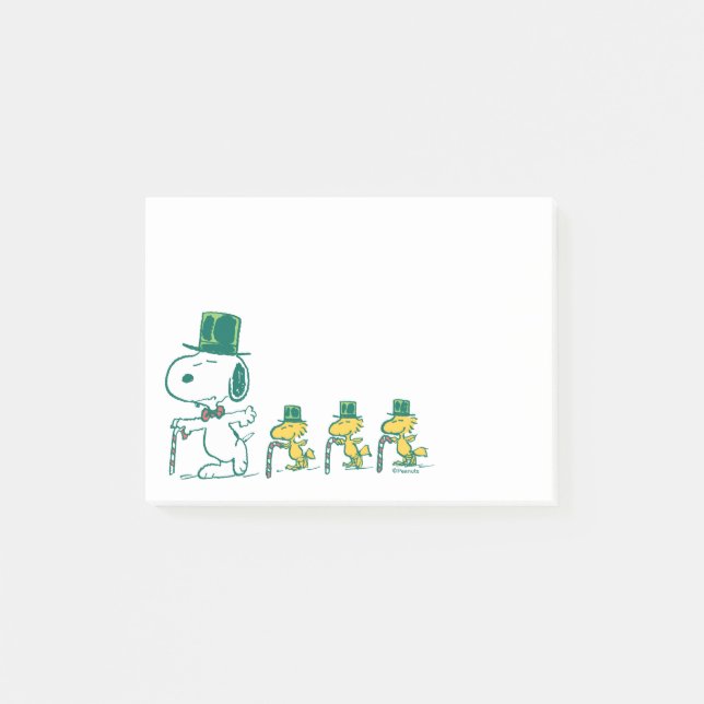 Erdnüsse | Candy Cane Süssen Post-it Klebezettel (Vorderseite)