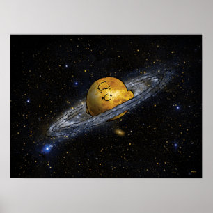 Erdnüsse   Charlie Brown ausgeteilt Poster