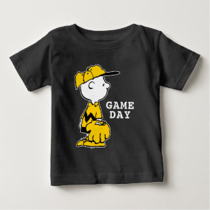 Erdnüsse   Charlie Brown Baseball Game Baby T-shirt