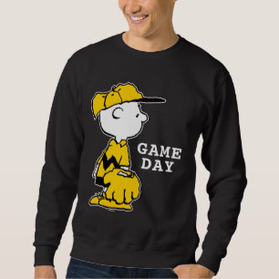 Erdnüsse Charlie Brown Baseball Game Sweatshirt