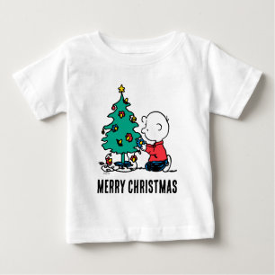 Erdnüsse   Charlie Brown Christmas Lights Baby T-shirt