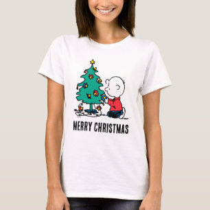 Erdnüsse Charlie Brown Christmas Lights T-Shirt