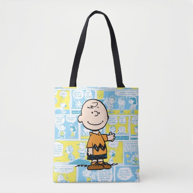 Erdnüsse | Charlie Brown Comic-Muster (Vorderseite)