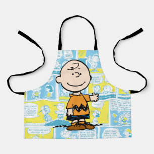 Erdnüsse   Charlie Brown Comic Pattern Schürze