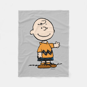 Erdnüsse Charlie Brown Fleecedecke