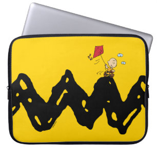 Erdnüsse Charlie Brown Flying Kite Laptopschutzhülle