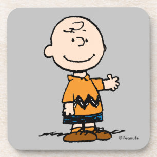 Erdnüsse   Charlie Brown Getränkeuntersetzer
