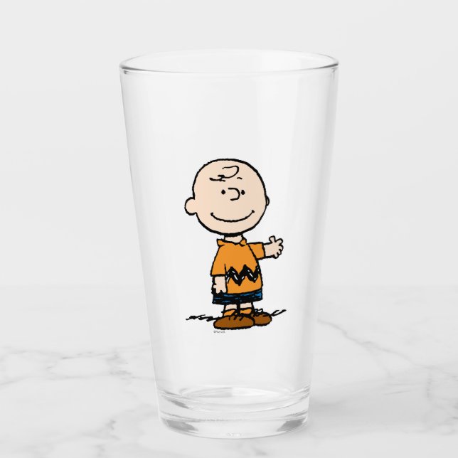 Erdnüsse | Charlie Brown Glas (Vorderseite)