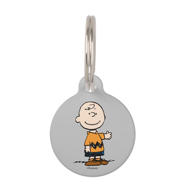 Erdnüsse | Charlie Brown Haustiermarke (Vorderseite)