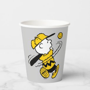 Erdnüsse Charlie Brown in Bat Pappbecher