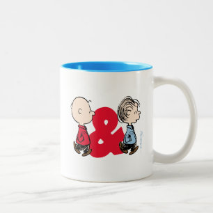 Erdnüsse   Charlie Brown & Linus Zweifarbige Tasse