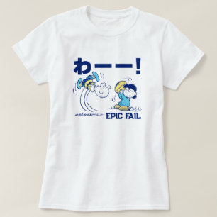 Erdnüsse   Charlie Brown & Lucy Football T-Shirt