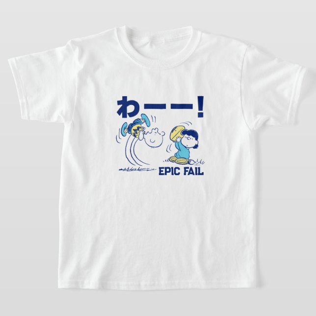 Erdnüsse | Charlie Brown & Lucy Football T-Shirt (Ablage )