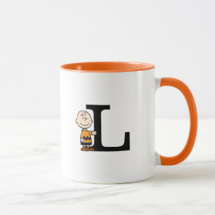 Erdnüsse Charlie Brown Monogram L Tasse