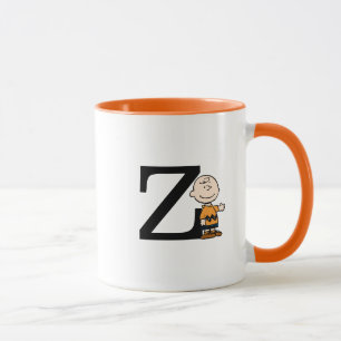 Erdnüsse   Charlie Brown Monogram Z Tasse