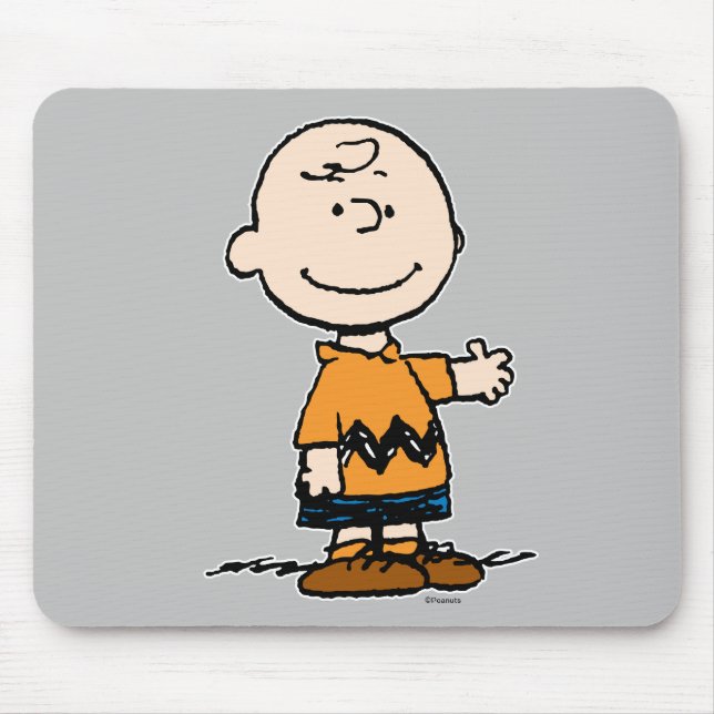 Erdnüsse | Charlie Brown Mousepad (Vorne)