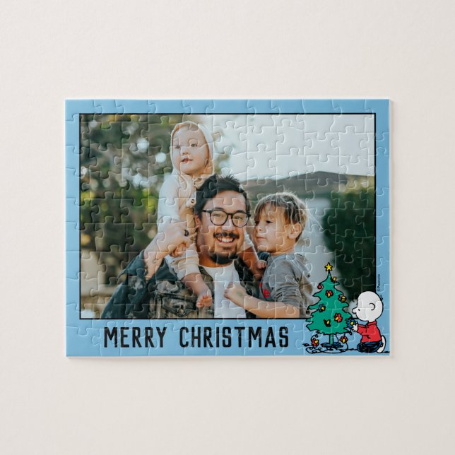 Erdnüsse | Charlie Brown | Nachricht hinzufügen Puzzle (Horizontal)