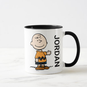 Erdnüsse   Charlie Brown   Name hinzufügen Tasse