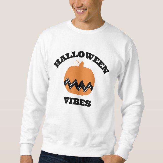 Erdnüsse| Charlie Brown Orange Pumpkin Sweatshirt