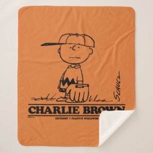 Erdnüsse   Charlie Brown Playing Ball Sherpadecke