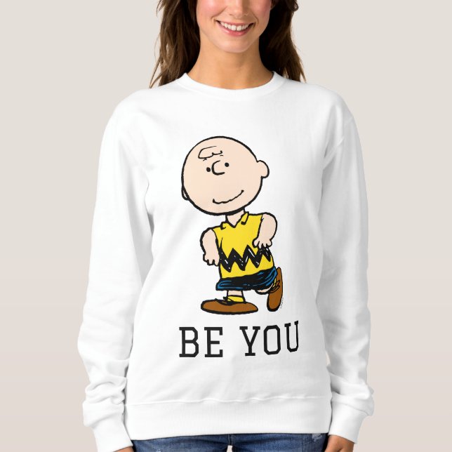 Erdnüsse | Charlie Brown Portrait Sweatshirt (Vorderseite)