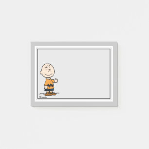 Erdnüsse   Charlie Brown Post-it Klebezettel
