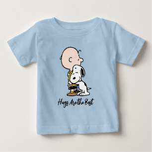 Erdnüsse   Charlie Brown & Snoopy Hug Baby T-shirt