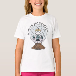 Erdnüsse   Charlie Brown Snow Globe T-Shirt