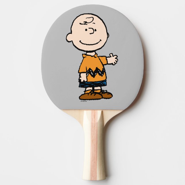 Erdnüsse | Charlie Brown Tischtennis Schläger (Vorderseite)