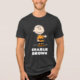 Erdnüsse   Charlie Brown Tri-Blend Shirt