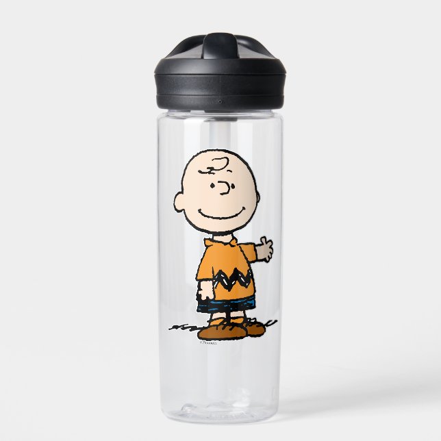 Erdnüsse | Charlie Brown Trinkflasche (Vorderseite)