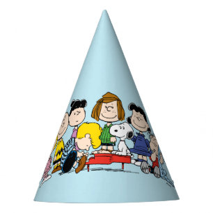 Erdnüsse Charlie Brown und Gang Partyhütchen