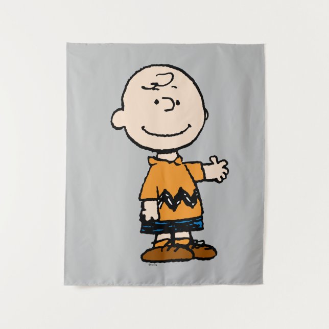Erdnüsse | Charlie Brown Wandteppich (Vorderseite)