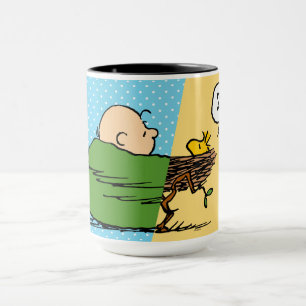 Erdnüsse   Charlie Brown & Woodstock Half & Half Tasse