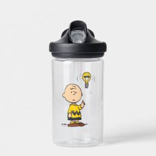 Erdnüsse Charlie Browns Idee einer Glühbirne Trinkflasche