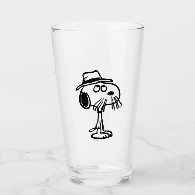 Erdnüsse | Der Brüderpike von Snoopy Glas (Vorderseite)