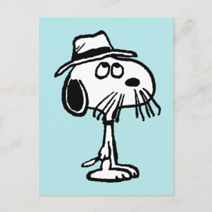 Erdnüsse   Der Brüderpike von Snoopy Postkarte