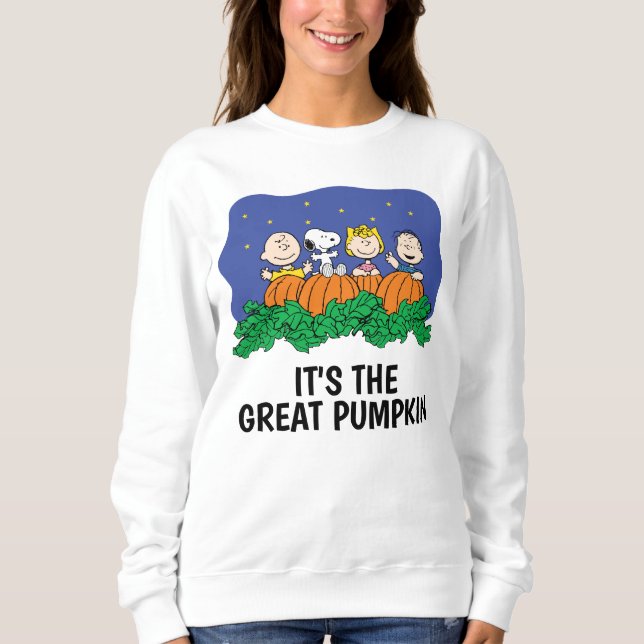 Erdnüsse | Der große Pumpkin-Patch Sweatshirt (Vorderseite)