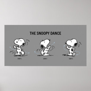 Erdnüsse   Der Snoopy-Tanz Poster