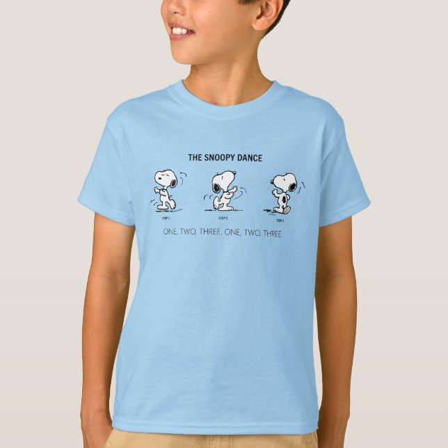Erdnüsse | Der Snoopy-Tanz T-Shirt (Vorderseite)