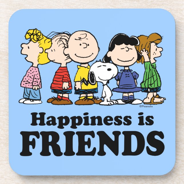 Erdnüsse | Die Erdnussbande Getränkeuntersetzer (Vorderseite)